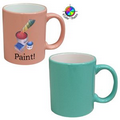 11 Oz. 2 Tone Color of the Year mug (Turquoise/White) Full Color